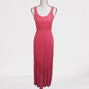 ⭐ Finn & Clover XS Pink Maxi Dress